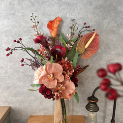 白木蓮のブーケ □和装ブーケ□ マグノリア アーティフィシャル