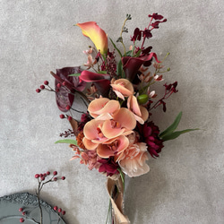 白木蓮のブーケ □和装ブーケ□ マグノリア アーティフィシャル