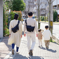 抱っこのお悩み解決！育児に余裕を。これ一つでお出かけ可能！片手抱っこがラクになる！ショルダーバッグ＋ヒップシート 19枚目の画像