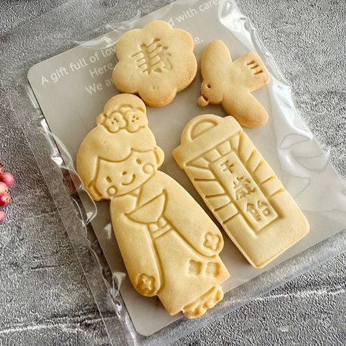 七五三祝い】子供3点セット クッキー型セット・クッキーカッター