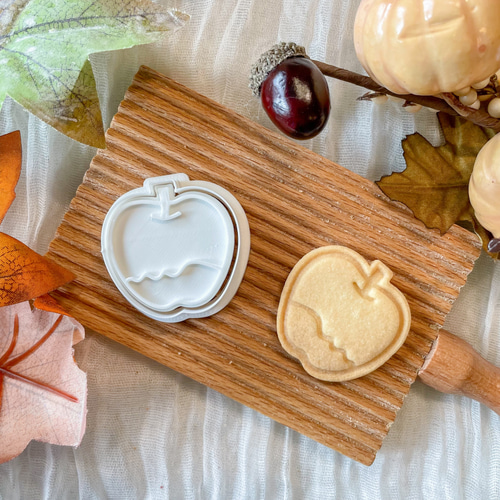 秋】①さつまいも クッキー型/りんご/きのこ/キノコ/栗/さつまいも