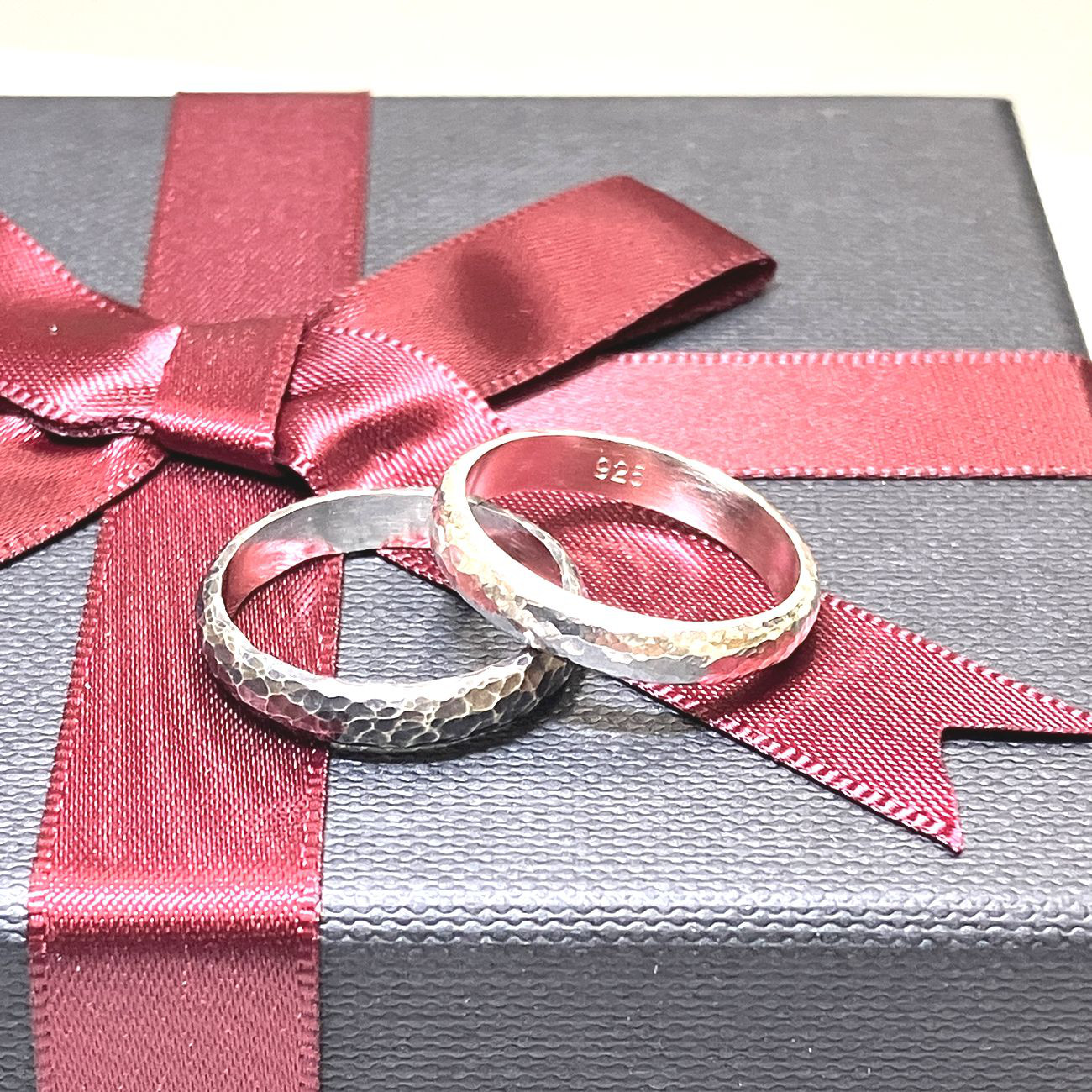 シルバーリング●ペアリングギフトセット●silver925 / MSR-2612set　 刻印無料