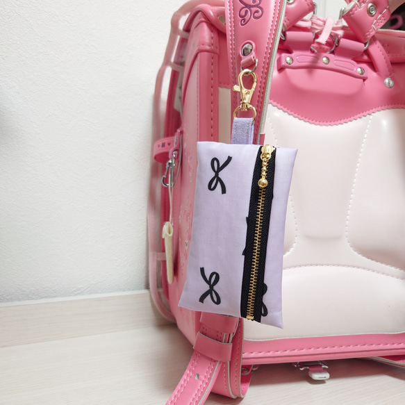 鍵どこ問題をスッキリ解決！ランドセルに安心固定のキッズキーケース