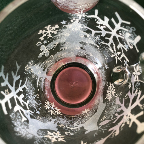 Christmas！トナカイと雪の結晶のマグカップ/温かいのもok マグカップ