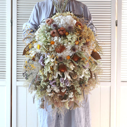 スワッグ　ドライフラワー  特大 ドライフラワースワッグ特大）/ドライフラワー/インテリア