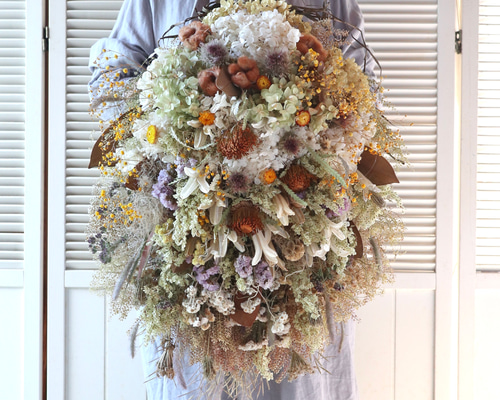 値下げ‼️256 レピドライト フラワー 特大サイズ お花 楽天市場】【約直径30cm】花七曜の大きなセミオーダーリース