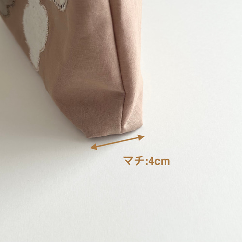 ちくちく手縫い おはなトートバッグ トートバッグ atelier mokka 通販