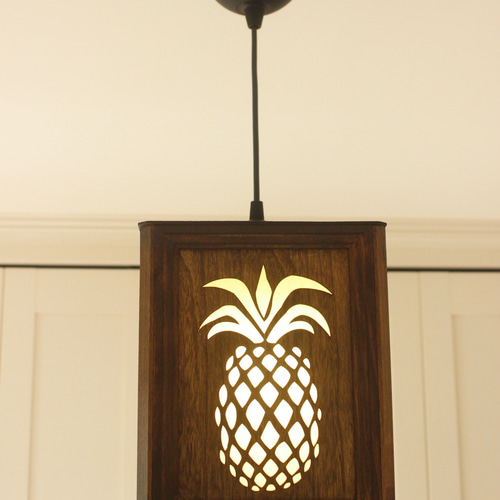 シルエットランプ【ハワイアンーパイナップル】ペンダントライト