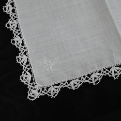 アンティーク レッドワーク刺繍 赤糸刺繍 古い布 はぎれ アンティーク