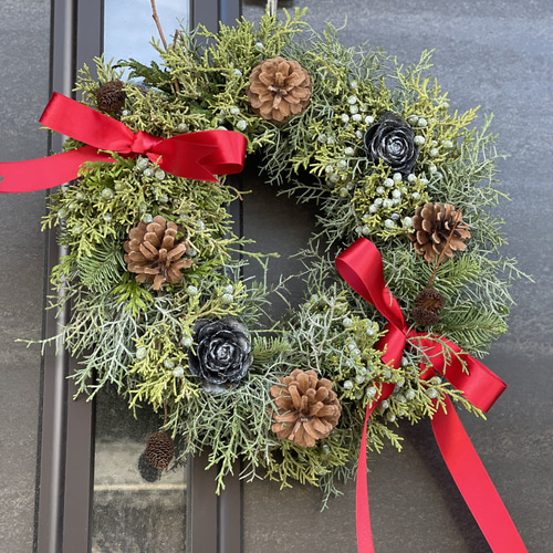 フレッシュ！おまかせ☆クリスマスリース！ リース ryuka87 通販