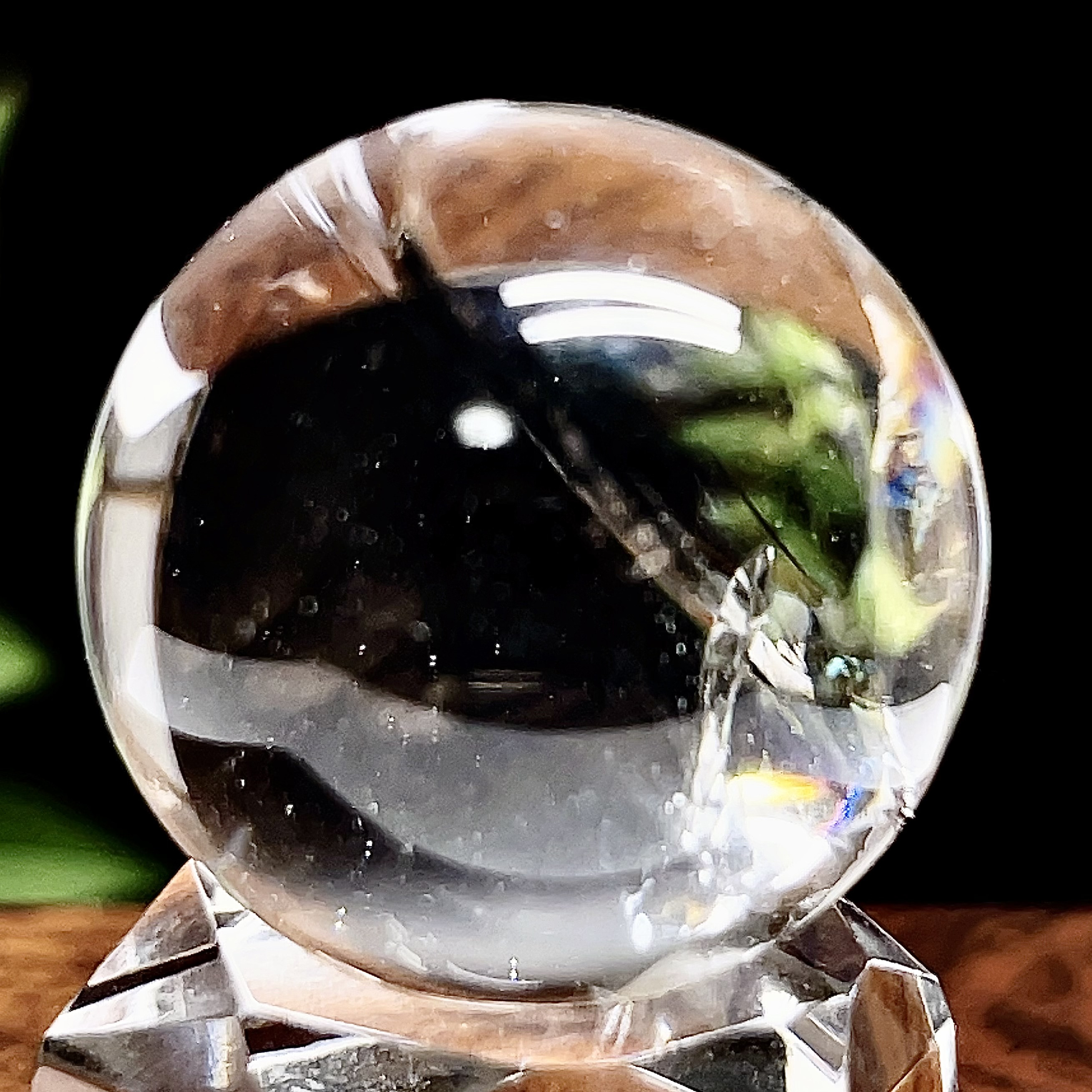 ⭐︎天然石　高品質　ヒマラヤ水晶　スフィア　63mm ヒマラヤ水晶 水晶 丸玉 スフィア 天然石 【超美品】 68 その他