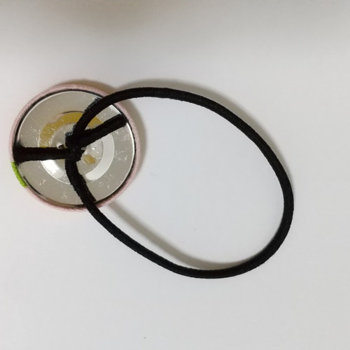 38-138くるみボタンヘアゴム てんとう虫 ハウス 38-138くるみボタンヘアゴム てんとう虫 ハウス