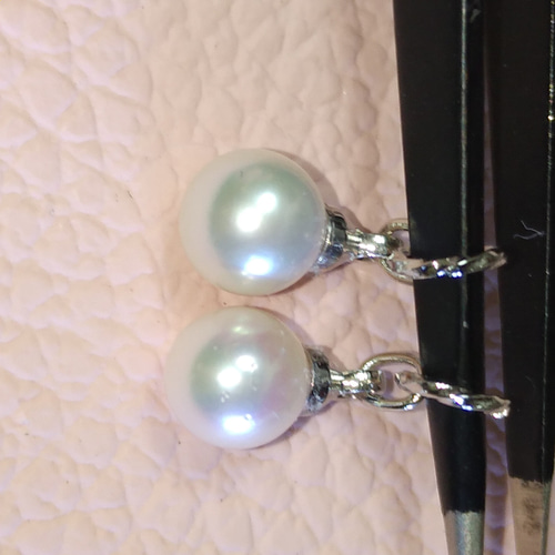 あこや真珠 6mm（±1mm）ピアリングチャーム ピアスチャーム 宝石  