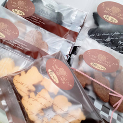 creema限定【送料無料】 『米粉☆クッキーギフトセット(大)』(25袋入り)、焼き菓子ギフト 2枚目の画像