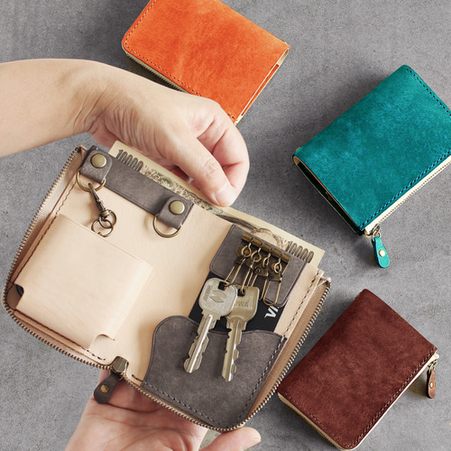 【新品】 送料込み キーファーノイ ミニボストン　本革　キャメル　70 kfn1648c.jpg