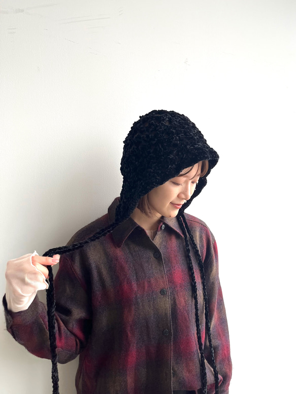 ニット帽バラクラバ ニット帽・ビーニー glint． 通販 18444704