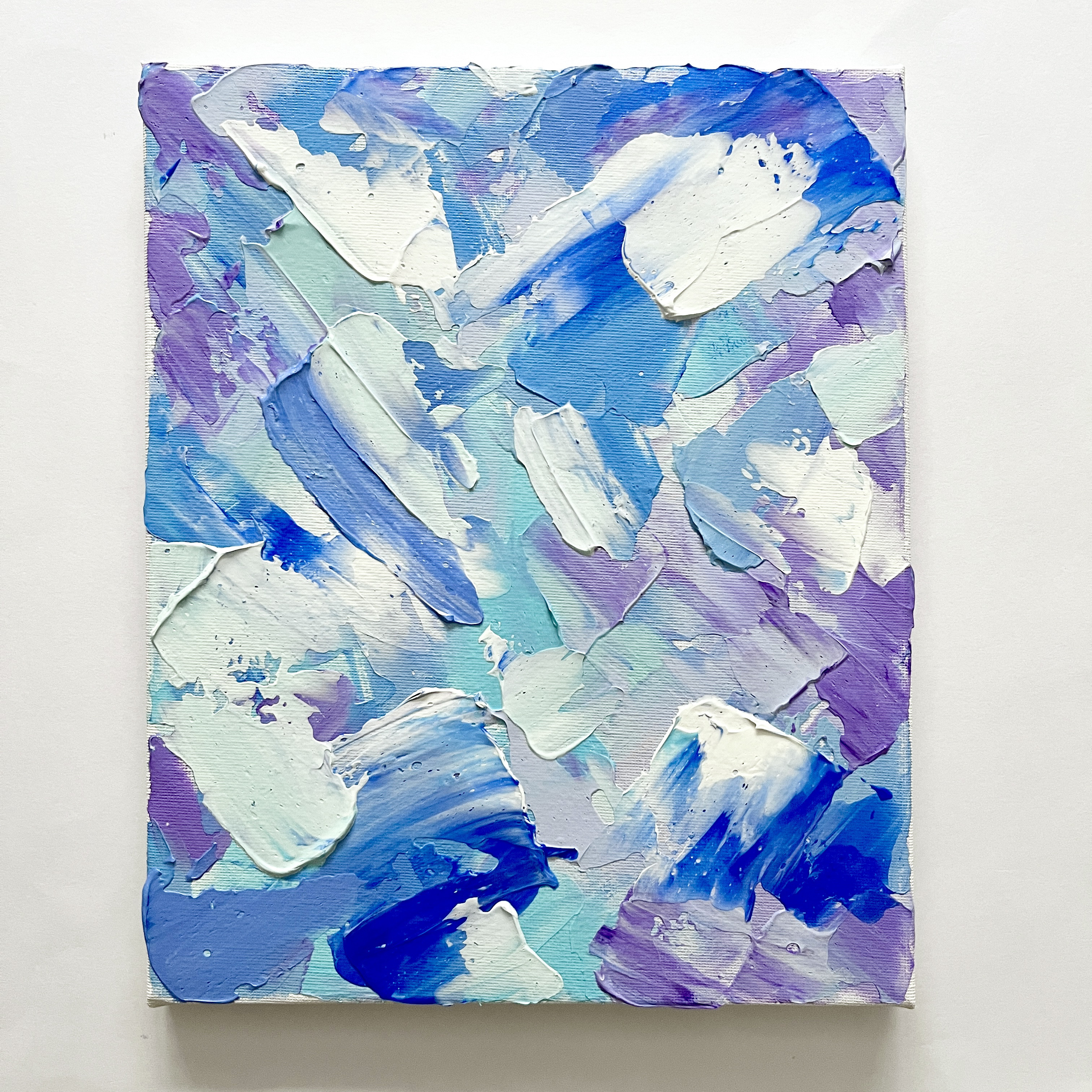 絵画 アクリル画 原画 月影 げつえい テクスチャーアート 月