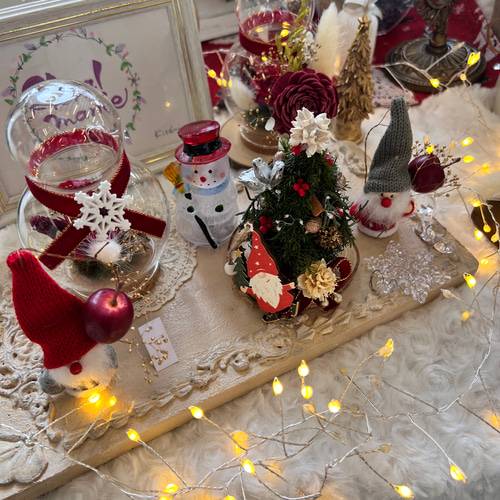 クリスマス 雪だるまガラスドーム スノーマンガラスドーム SnowMan