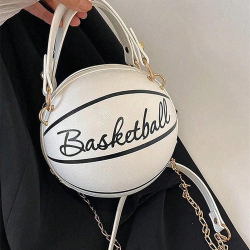 バッシュボール型 ショルダーバッグ クロスボディバッグ 手提げ