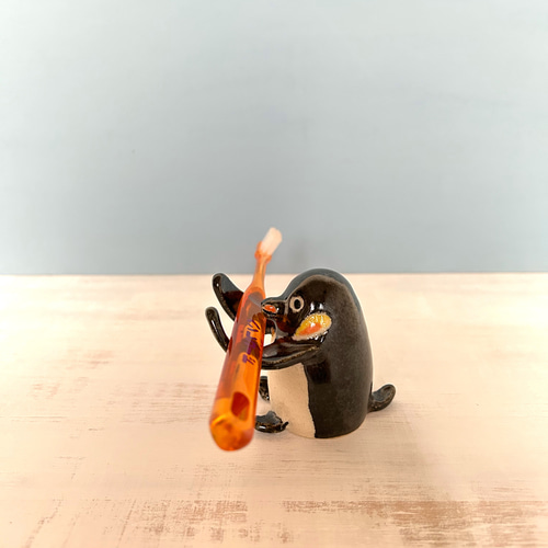 wswgr 歯 ペンギン 置物 マッコウクジラ 蔵出し wswgr 歯 ペンギン