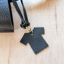 【姫路レザー】A4がしっかり入るノーブルトートバッグ（手縫い/シンプル/肩掛け/メンズ/レディース/仕事）ブラック 11枚目の画像