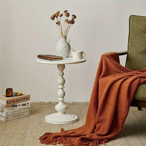 サイドテーブル ナイトテーブル 丸い 丸型 ミニテーブル