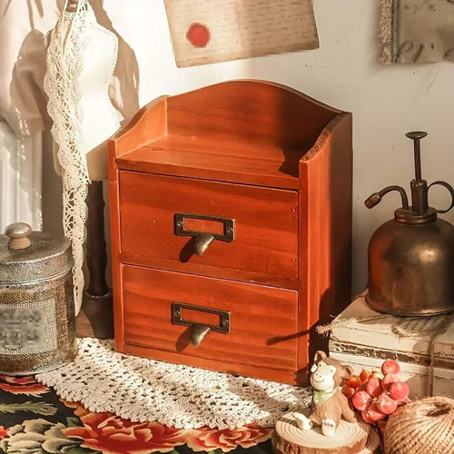 棚 チェスト 卓上収納ボックス 卓上チェスト 収納ボックス 小物入れ