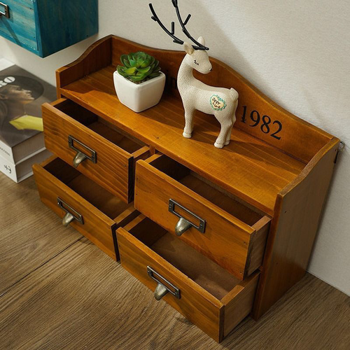 アンティーク風　職人が手作り　卓上チェスト　小物入れ アンティーク風 職人が手作り 小物入れ 卓上チェスト 楽天市場】木製