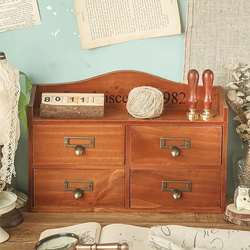 ミニチェスト 小物入れ 木製 引き出し 卓上収納 卓上チェスト 収納