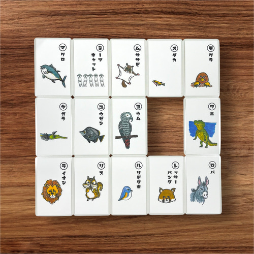 ひらがな遊び1文字ずつ（動物編・果物編 各６セットずつ）/知育玩具・療育グッズ ひらがな遊び1文字ずつ（動物編・果物編 各6セットずつ）/知育
