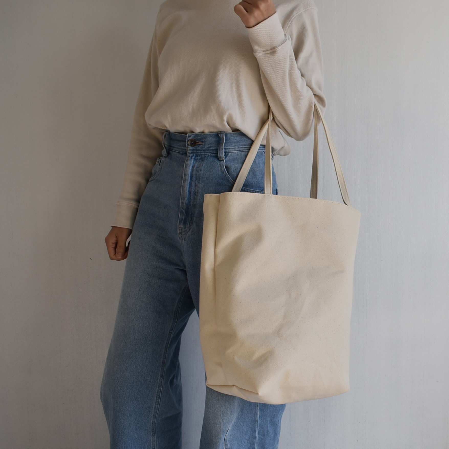 SKIP TOTE BAG（キナリ）