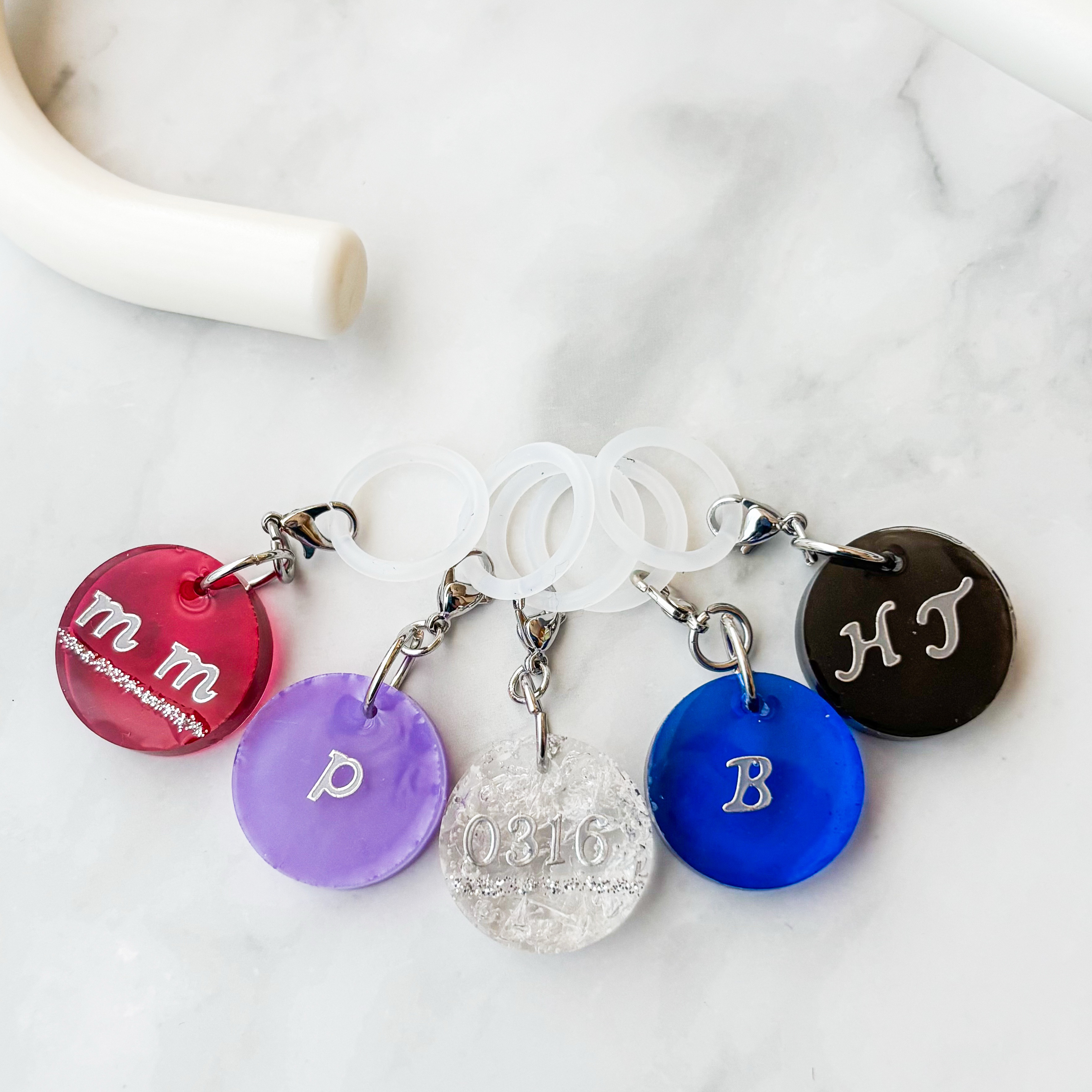 アンブレラマーカー　レジン　パープル　くま アンブレラマーカー レジン パープル くま - メルカリ