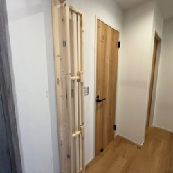 ★ 親子扉仕様 猫の脱走防止扉 ★ 12枚目の画像