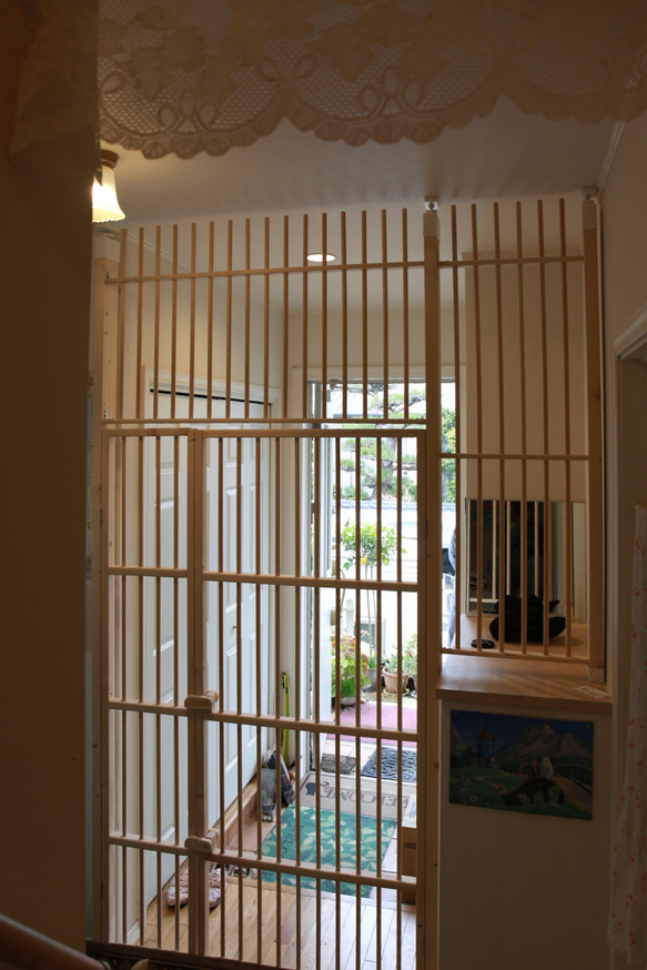 ★ 親子扉仕様 猫の脱走防止扉 ★ 19枚目の画像