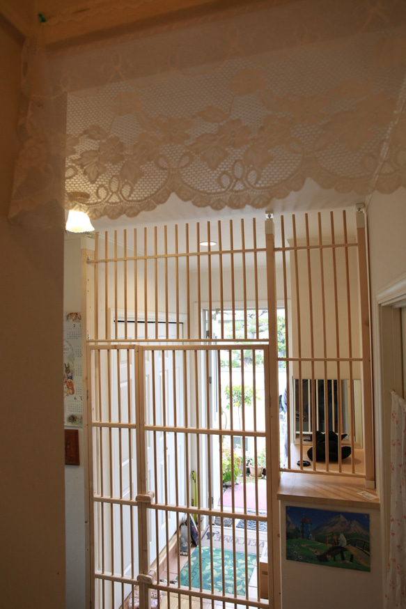 ★ 親子扉仕様 猫の脱走防止扉 ★ 15枚目の画像