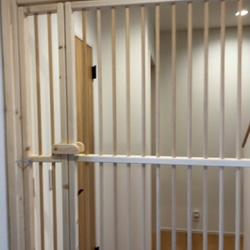 ★ 親子扉仕様 猫の脱走防止扉 ★ 2枚目の画像