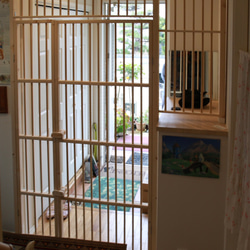 ★ 親子扉仕様 猫の脱走防止扉 ★ 17枚目の画像