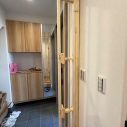 ★ 親子扉仕様 猫の脱走防止扉 ★ 7枚目の画像