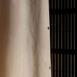 自然素材  カーテン 大麻  ooasa  柿渋 目隠し 間仕切り ナチュラル シンプル 6枚目の画像