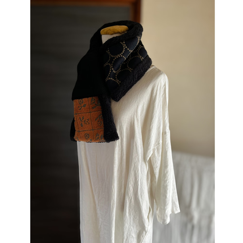 マフラータイプ】Lulu・tambourineのネックウォーマー ミナペルホネン