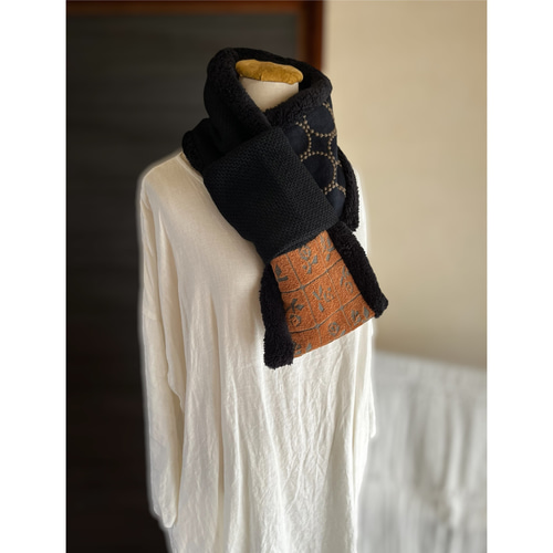 マフラータイプ】Lulu・tambourineのネックウォーマー ミナペルホネン