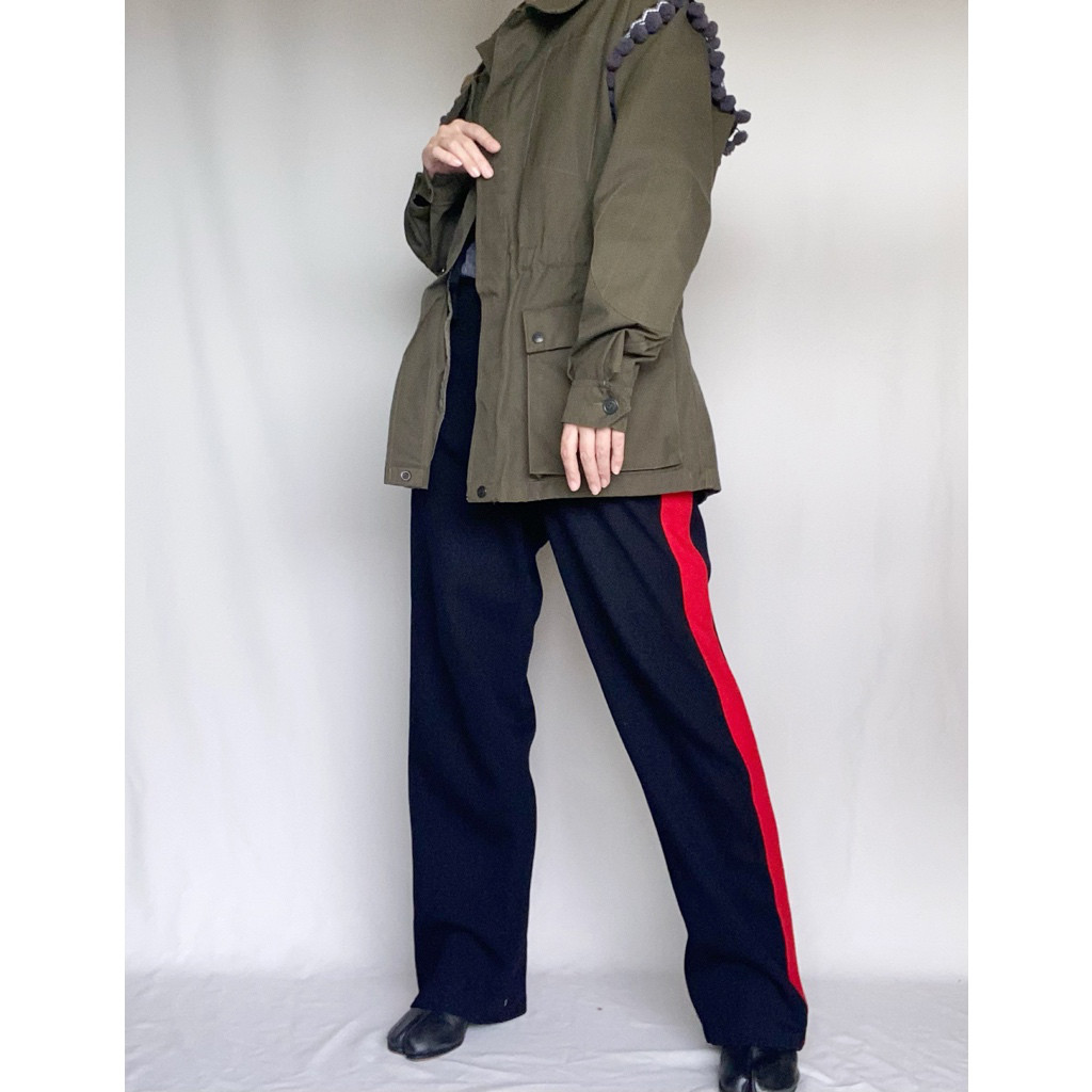 upcycle military  jacket
