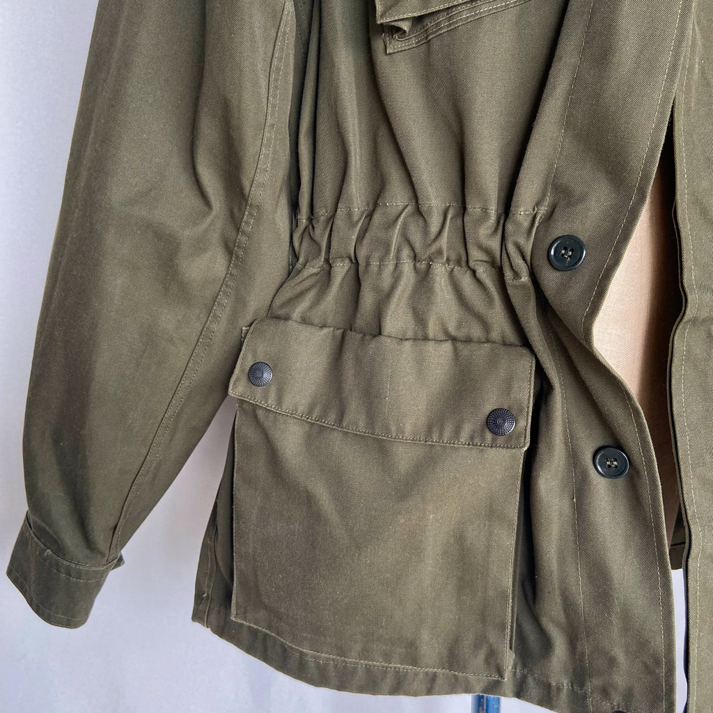 upcycle military  jacket