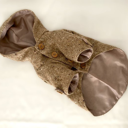 型紙】犬服 ダッフルコート(裏付き仕様) 型紙 haco 通販