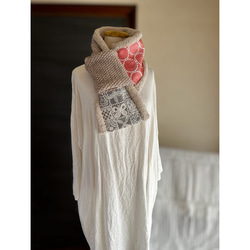 贅沢♪ ボアスヌード ＊ウールtambourine＊ミナペルホネン スヌード