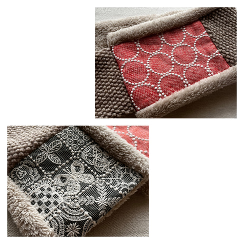 マフラータイプ】forest tile・tambourineのネックウォーマー ミナ