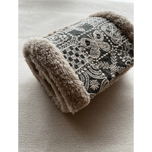 マフラータイプ】sky flower・chouchoネックウォーマー ミナ生地