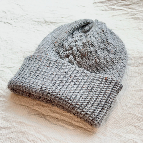 新色追加】アルパカツイードのニット帽＊ ニット帽・ビーニー 福まる