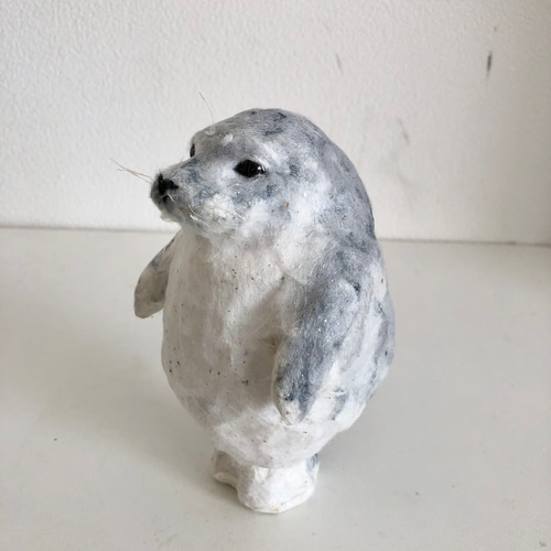 和紙のアザラシ茶柱 その他置物 ホワイトキャッツ 通販 18446217