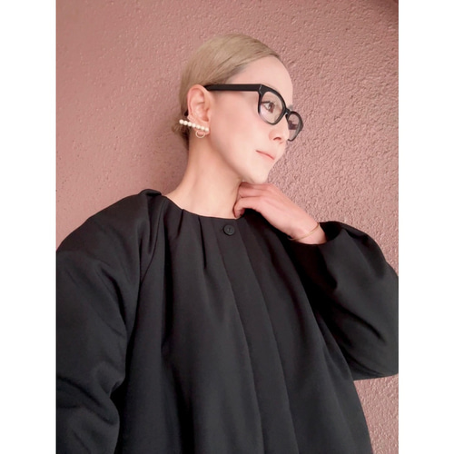 2way中綿アウターカシミアベージュレギュラー丈RATA